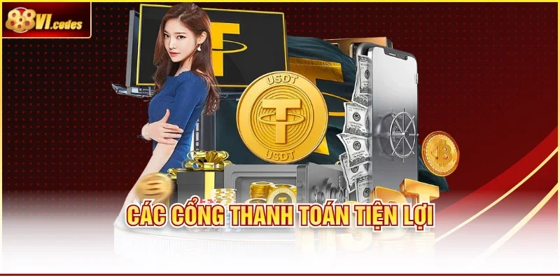 Các cổng thanh toán tiện lợi